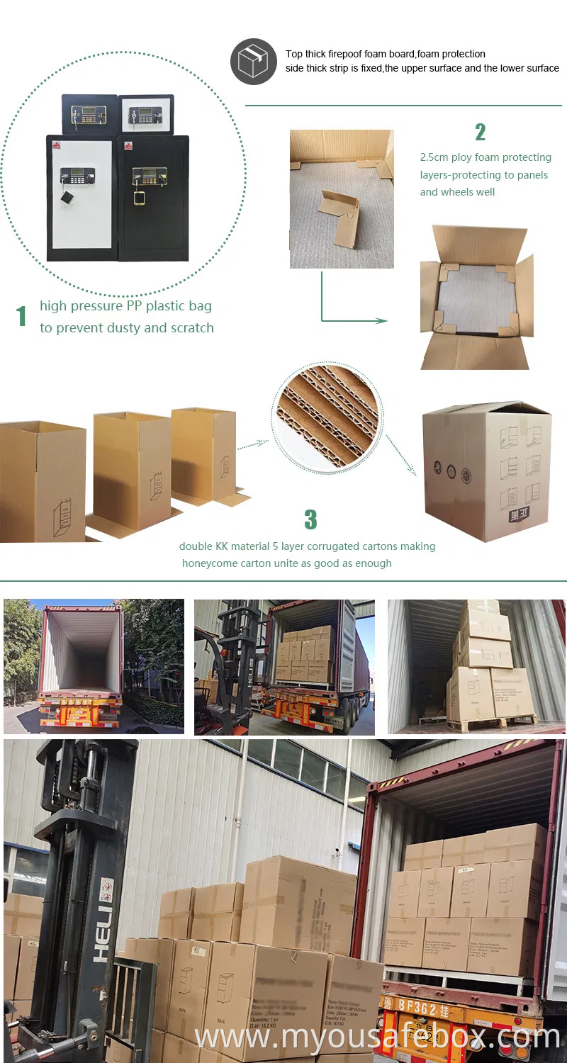 Safe Box Luxurly Home Office Touch Screen Electronic Security Digital Design Big Burglary Safe Box